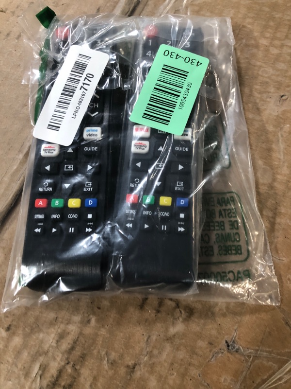 Photo 1 of ?Pack of 2? Universal for Samsung-TV-Remote-Control Replacement,Compatible with All Samsung Smart Frame QLED LED 7 Series TVs