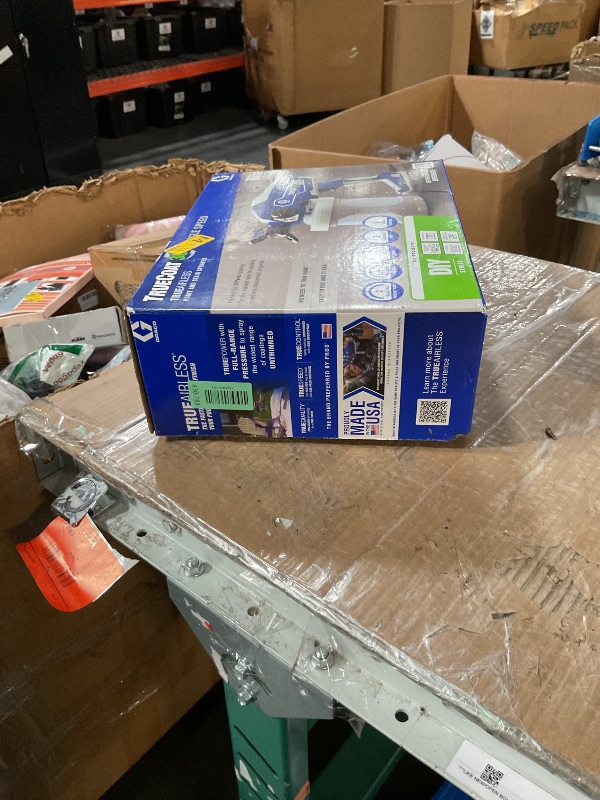 Photo 1 of * heavily used *
Graco 26D280 TrueCoat 360 Single Speed Paint Sprayer, Corded Electric, (Blue/White)