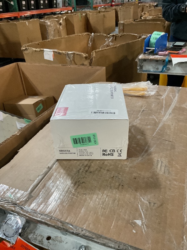 Photo 1 of * factory sealed *
ORGSTA USB Shipping Label Printer - T001 4x6 Thermal Label Printer for Small Business, High Speed Label Printers for Shipping Package, Used for Ebay, Amazon, Shopify, Etsy, USPS, FedEx(USB Only)