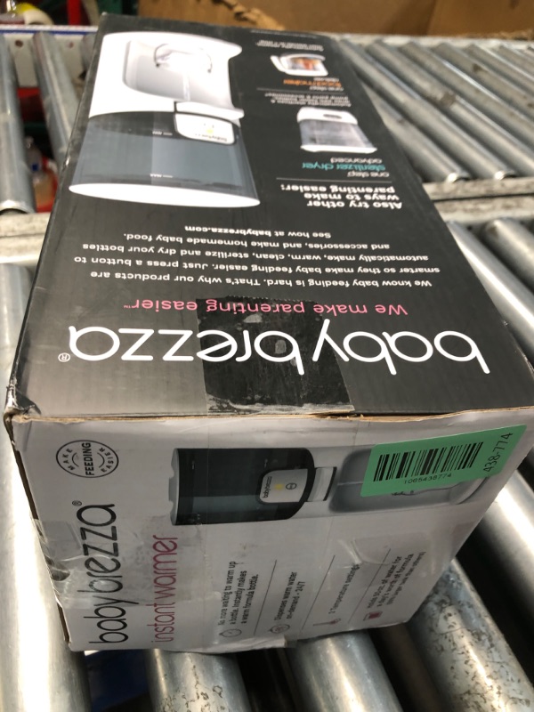 Photo 1 of ***(HEAVILY USED MINOR DAMAGE)***Baby Brezza Instant Baby Bottle Maker with 3 Temperature Settings for Formula Warming, 50oz Tank Capacity, 24/7 Warm Water Dispenser, Electric Kettle Alternative