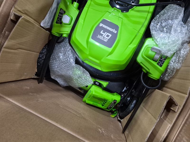 View 5 of **************MISSING BOTH BATTERIES****************
Greenworks 40V 21" Brushless Cordless (Self-Propelled) Lawn Mower (75+ Compatible Tools), 5.0Ah Battery and Charger Included