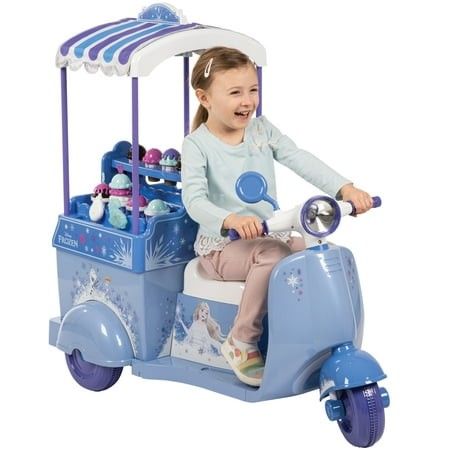 Photo 1 of ****Missing hardware *****
6V Huffy Disney Frozen Ice Cream Cart Battery Ride-on Toy Ice Cream Toys