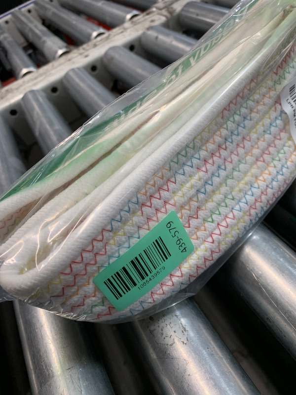 Photo 1 of ?2 Pack?ABenkle Small Woven Baskets, Tiny Oval Shallow Storage Baskets, Mini Cotton Rope Empty Decorative Basket, Boho Little Organizer Bins for Bathroom, Cat Dog Toy Gifts Baskets