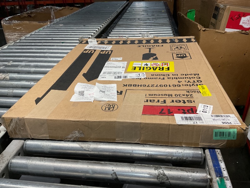 Photo 1 of **SEE NOTES** MCS Museum Poster Frame, Onyx, 24 x 30 in, Single