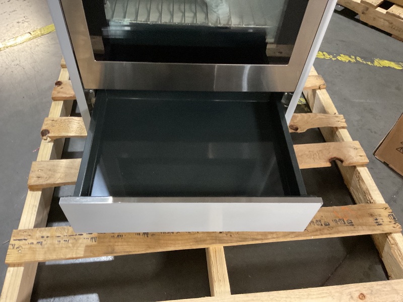 Photo 1 of ***FULL PALLET TRUCK/TRAILOR PICK UP ONLY***
***SEE NOTES FOR MORE DETAILS***
Rangaire RRE241TS 24" Electric Range Oven with Timer - Stainless Steel, Infrared Stove Burners, True Convection, Easy Reach Racks