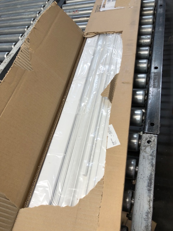 Photo 1 of ***STOCK PHOTO FOR REFERENCE ONLY***2" Slats Wood Blinds Wooden Venetian Blinds for Indoor Windows Cordless Wooden Window Blinds & Shades with Privacy Protection 20" 28" 35" 40" 43" 48" 52" 55" 62" 70" 76" Faux Wood Blind(White)