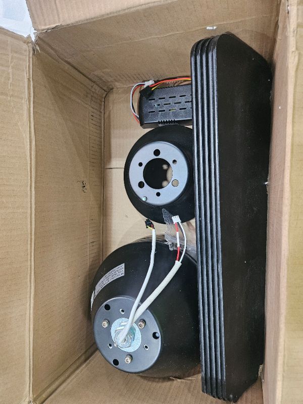 Photo 4 of ******Missing Parts******addlon Ceiling Fans with Lights, 42 Inch Low Profile Ceiling Fan with Light and Remote Control, Flush Mount, Reversible, 3CCT, Dimmable, Quiet, Black Small Ceiling Fan for Bedroom Indoor/Outdoor Use