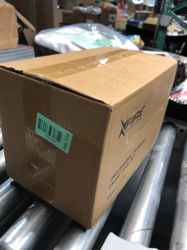 Photo 1 of ?New?50 FT Double Mode Drain Snake Tools, 11-in-1 Drain Auger for Sink and Drain Unblocking, Plumbing Snake for Kitchen, Bathrom and Shower Sink, Snake for Real DYIs (Red)