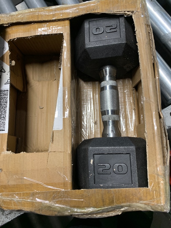Photo 1 of ***MISSING ONE **CAP Barbell Coated Hex Dumbbells,  20lbs