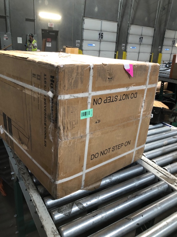 Photo 1 of ***FACTORY SEALED***Honeywell Beverage Refrigerator and Cooler, 116 Can Mini Fridge with Glass Door for Soda Beer or Wine for Office or Bar with Adjustable Removable Shelving, Commercial Grade