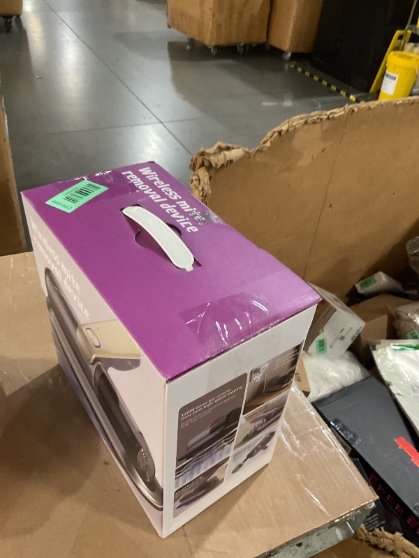 Photo 1 of ***Dirty filter scratches and missing parts****PATO Mattress Vacuum Cleaner, Wireless Handheld Bed Vacuum Cleaner with UV-C Light, HEPA Filter and Ultrasonic Vibration, 12KPa, Suitable for Beds, Sofas, Car Seats, Carpets (Purple)