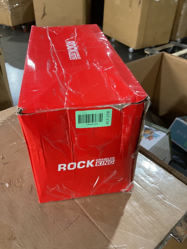 Photo 1 of ** For parts only, rear wheels do not work only front *** Remote Control Car, 1:8 Scale Big Monster Truck Toys RC Cars for Boys Kids Adults, 2.4Ghz 4WD 6-Wheel Off Road RC Monster Truck , RC Car Truck Rock Crawler Toy All Terrain Gifts for Adults Boys 8-1