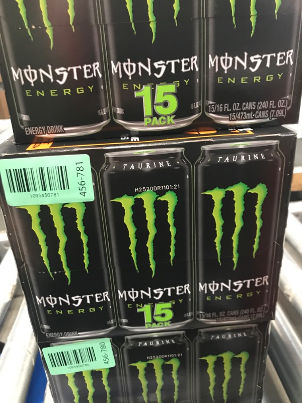 Photo 1 of ***FACTORY SEALED, EXP. AUG 20, 2025***Monster Energy Drink, Green, Original, 16 Ounce
