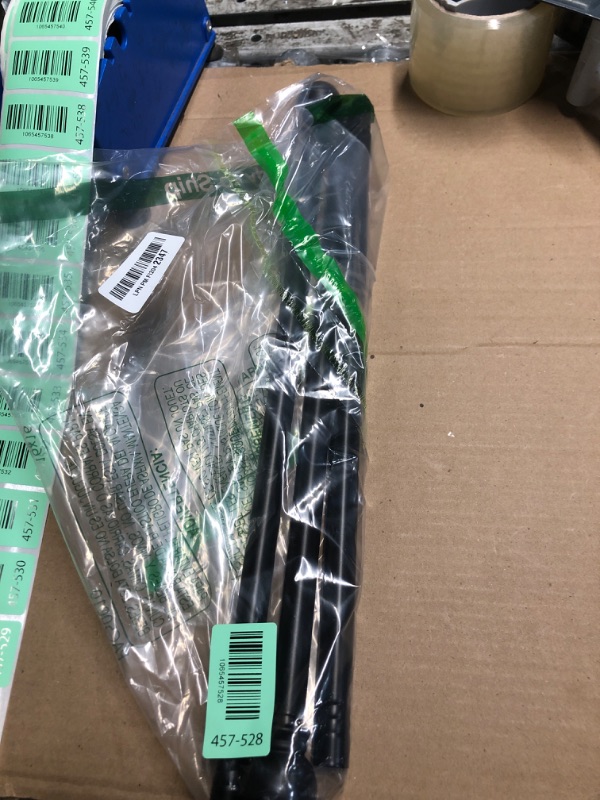 Photo 1 of ***STOCK PHOTO FOR REFERENCE ONLY***
Thestoa Black Curtain Rods 1 pack for Windows 30-62 inch Adjusts Length by Splicing, 5/8" Diameter Matte Black Small Curtain Rods for Bedroom, Living Room, Kitchen, Outdoor, Farmhouse