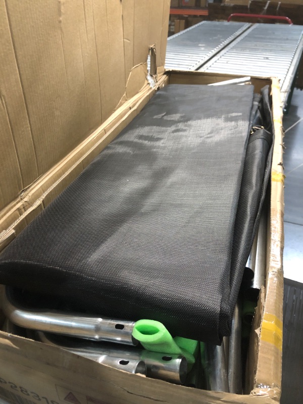 Photo 1 of ***STOCK PHOTO FOR REFERENCE ONLY ***EUROCO 16FT Trampoline for Kids and Adults, Outdoor Large Trampoline with Enclosure Net, 1500LBS Heavy-Duty Round Trampoline ** Box # 2 only missing box # 1 ***