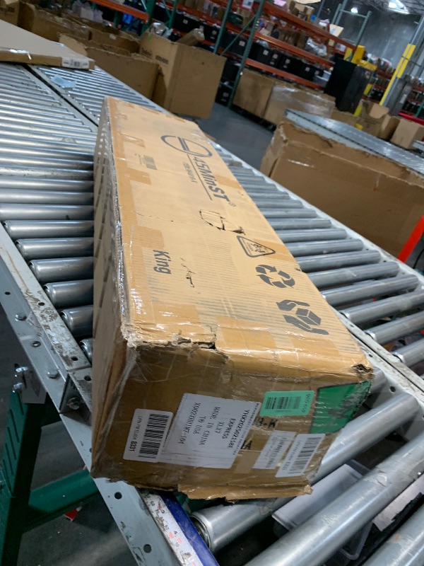 Photo 1 of ***FACTORY SEALED***45MinST 3600lbs Heavy Duty Reinforced Platform, 18 Inch Tall Mattress Foundation, Steel Slats Support Bed Frame with Underbed Storage, Easy Assembly and Non Squeak, King