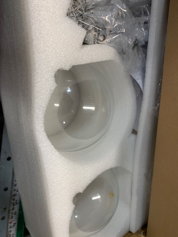 Photo 1 of ***MISSING PARTS***
Bagood Mid Century 3-Light Clear Globe Glass Gold Chandelier 19 Inch Modern Brass Semi Flush Mount Ceiling Lights Modern Light Fixtures Ceiling Lights Fixture for Bedroom Living Room Hallway Entryway