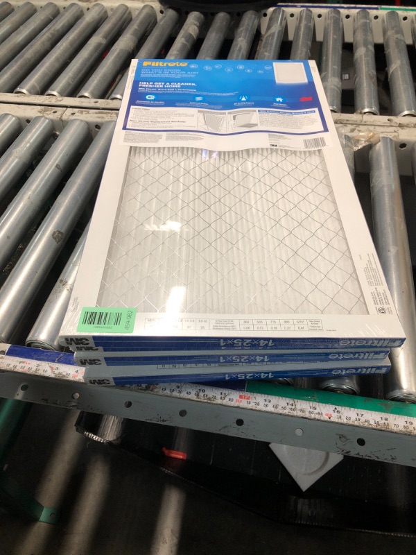 Photo 1 of ****BUNDLE*** ***FACTORY SEALED*** 4 FILTERS Filtrete 14x25x1 HVAC Furnace Air Filter MPR 1900 MERV 13 Premium Allergen Bacteria and Virus