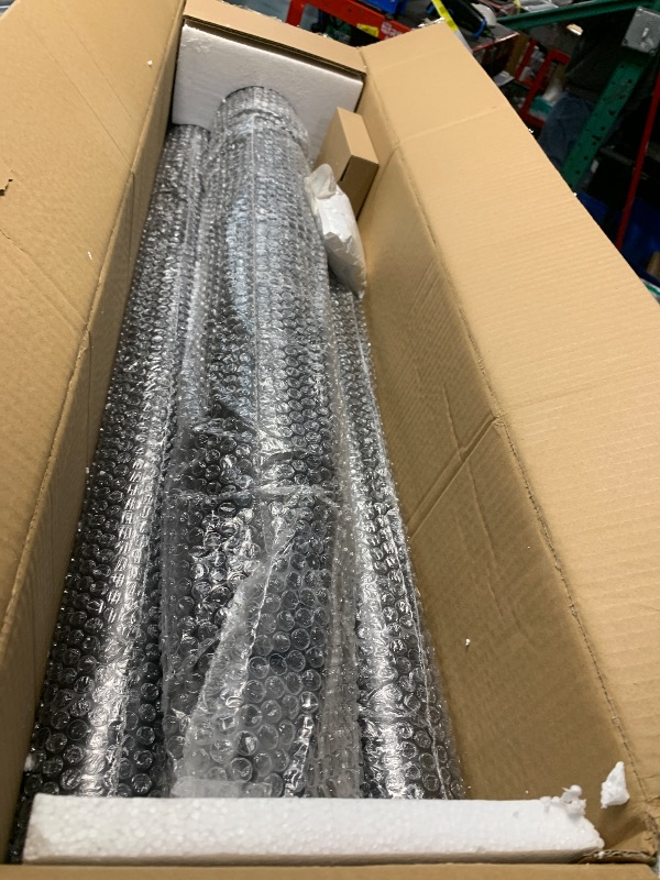 Photo 1 of ***FACTORY SEALED***BeoYjVon 16Ft Tall Street Light Pole - Outdoor Metal Split Heavy Duty Street Lamp Post for Outside Large Solar Street Lights with Mounting Rebar Cage Base Accessory for Parking Backyard Patio Yard