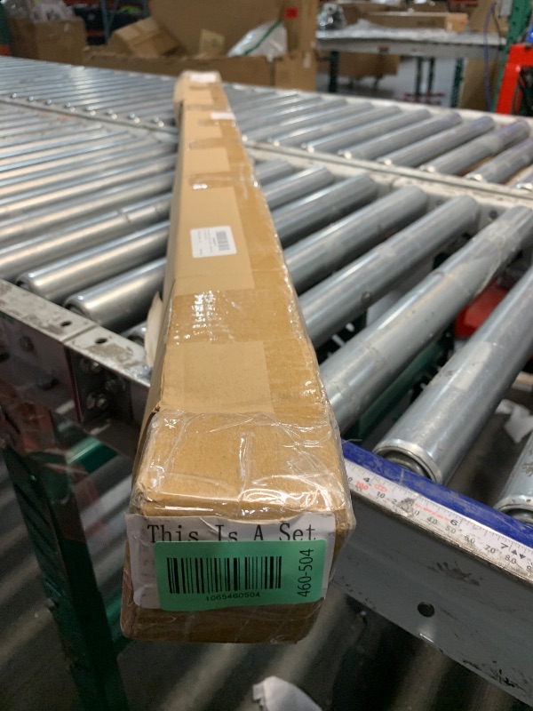 Photo 1 of ***FACTORY SEALED***Fullhawl 1 Pcs Black Desk to Wall Gap Filler PVC Plastic Office Desk Attachment Long and Wide Gap Filler Eliminates Wall Gaps Easy Installation and Fits Most Desks, 48inches