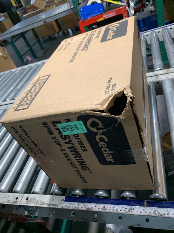 Photo 1 of ***FACTORY SEALED***O-Cedar Easywring Microfiber Spin Mop & Bucket Floor Cleaning System with 3 Extra Refills