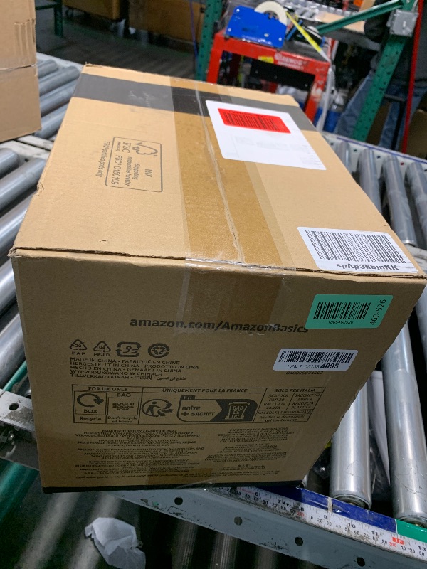 Photo 1 of ***FACTORY SEALED***Amazon Basics Cat Pee Pads, 100 Count, Universal Fit for Litter Box, Odor Control with Lemon Scent, White/Purple