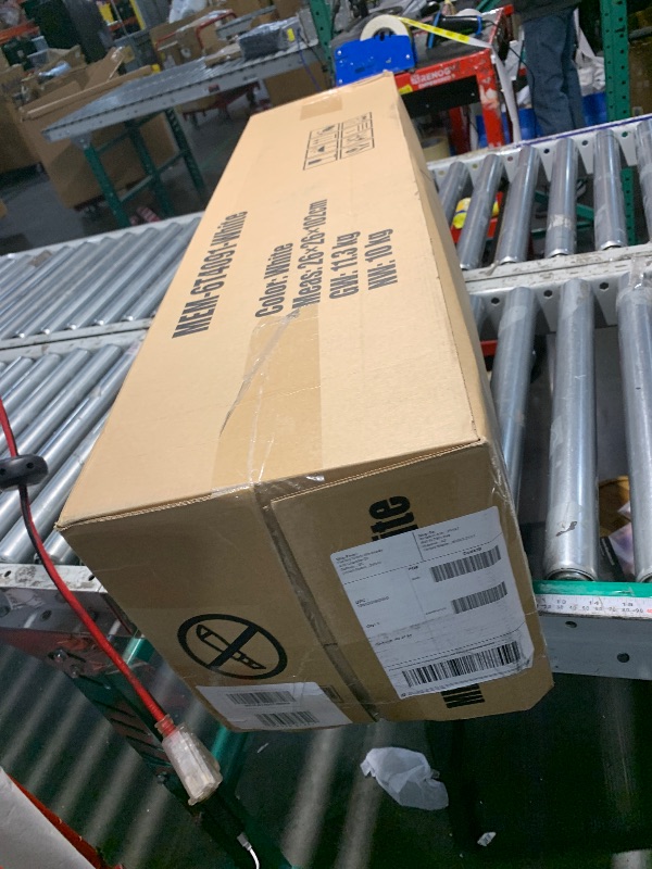 Photo 1 of ***FACTORY SEALED***FDW | 5 Inch Twin Mattress | Medium Firm | Gel Memory Foam Mattress | White | Bed in a Box, CertiPUR-US Certified | Pressure Relief, Cooling Ventilated Foam | Washable Removable Cover