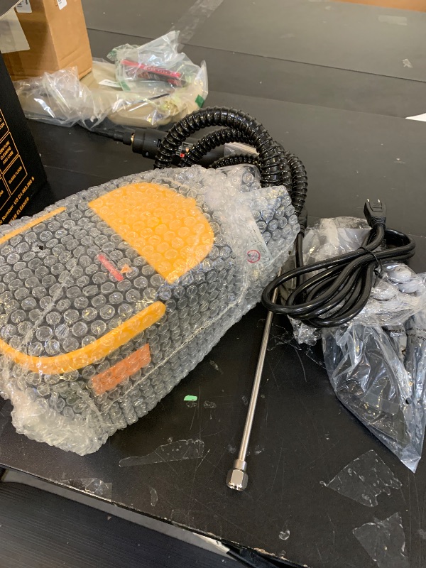 Photo 1 of Gautye Steam Cleaner, 3-Level Adjustable Handle, 15s Heat-Up, 1.69 Quarts Tank, Portable Steamer for Cleaning with 15 pcs Accessories, Steam Cleaner for Home for Dirt, Grease, Grout, Tile,Floor, Car