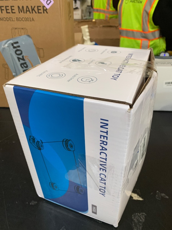 Photo 1 of Interactive Cat Toy for Indoor Cats – Automatic Moving & Enrichment Toy for Indoor Cats/Kitten, Auto/Manual Control Cat Treadmill for Exercise & Mental Stimulation, Stimulating Chase Toys (H1K3)