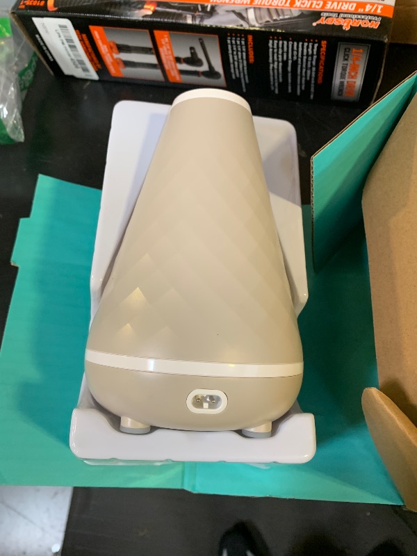 Photo 1 of TAO Clean UV Sanitizing Sonic Toothbrush and Cleaning Station, Electric Toothbrush, Dual Speed Setting, Sandstone