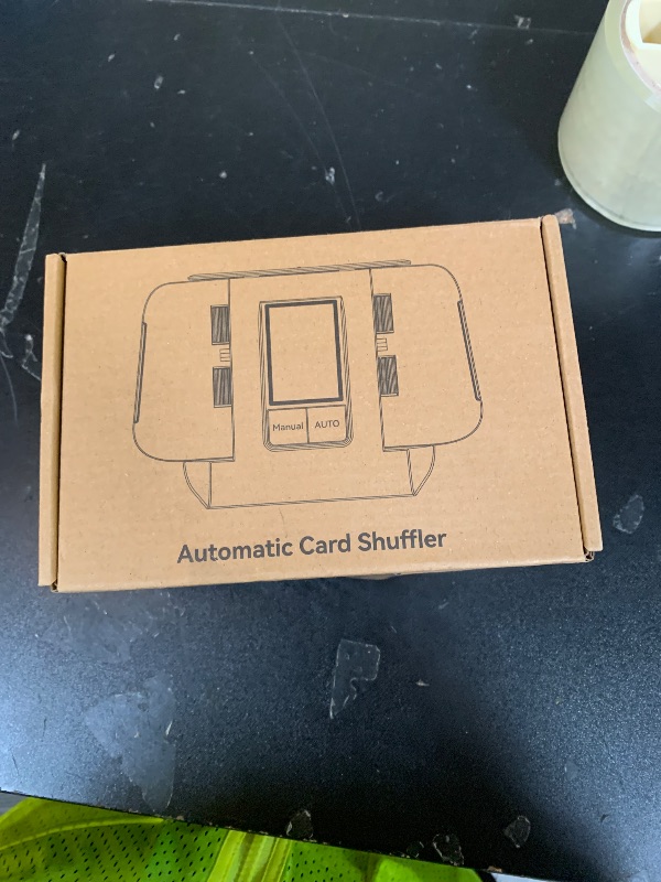 Photo 1 of BIFTU Automatic Card Shuffler with Dual Modes, Rechargeable 1-2 Deck Card Shuffle Machine, Low Noise Operation Card Shuffler for Poker, UNO, Blackjack, Skip-Bo, Phase 10