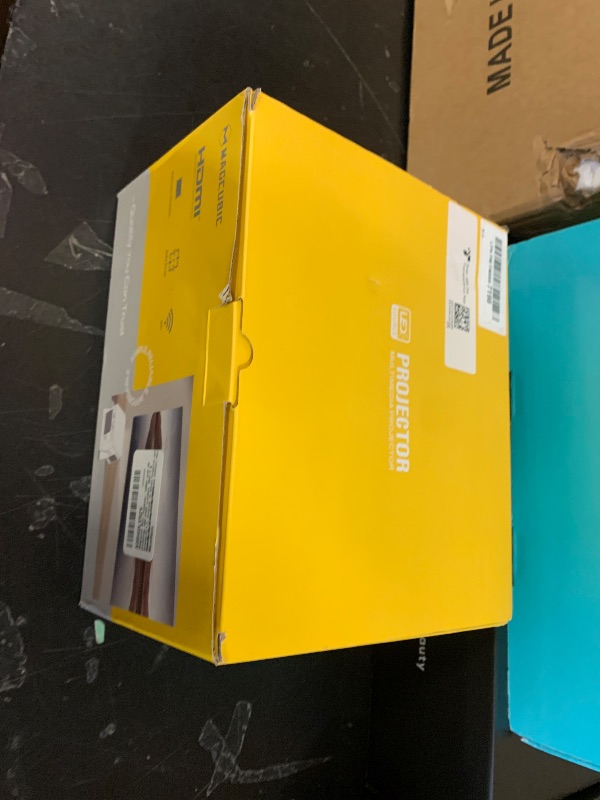 Photo 1 of Android 14 Smart Projector with 4K 8K Support, Mini Projector with Wifi6 and Bluetooth5.4, 600 ANSI, Auto Focus & Obstacle Avoidance 1080P Portable Movie Proyector for Home Outdoor, Magcubic HY350Max