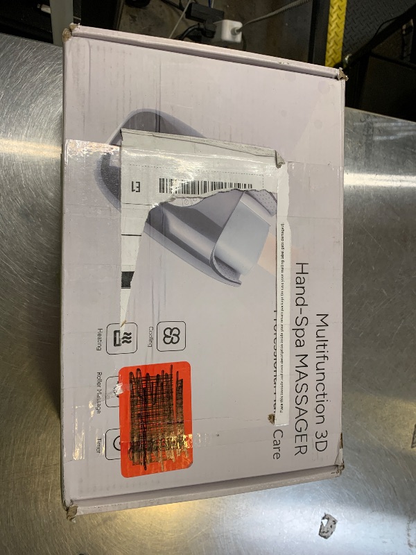 Photo 1 of SKRFORM Hand Massager with Heat and Compression, Hand Massage for Arthritis and Carpal Tunnel Relief, 6 Modes Pressure Point Therapy, Blowing Wrist Massager, Finger & Palm Kneading, Gifts for Mom Dad