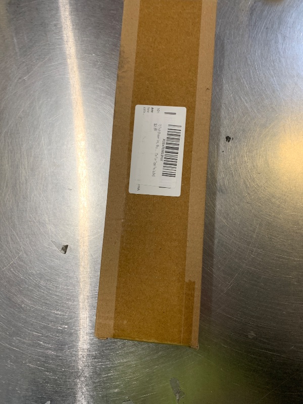 Photo 1 of 10 Inch Shower Arm, Shower Pipe with Flange, Made of Stainless Steel Shower Extension Extender Pipe, Wall-Mounted for Fixed Bathroom Showerhead Chrome Finish (Teflon Tape Included)