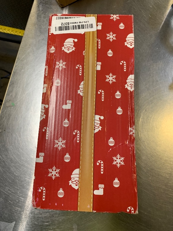 Photo 1 of 10.4" Christmas Snow Globe Flying Santa Around The Tree Water Lantern, Battery Operated or USB Powered Musical Lighted Holiday Decoration for Tabletop Display for Family and Friends