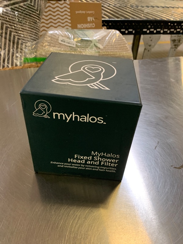 Photo 1 of MyHalos® Filtered Shower Head for Hard Water Filter - High Pressure, Removes Chlorine - Shower Head Filter for Hard Water Softener Showerhead, Easy Install, For Hair & Skin, Filtering (Chrome)