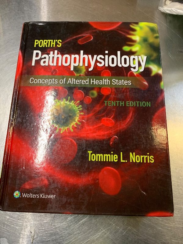 Photo 1 of Porth's Pathophysiology: Concepts of Altered Health States 10th Edition