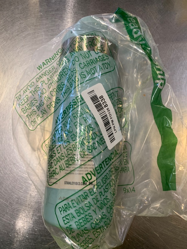 Photo 1 of Stanley AeroLight Transit Bottle 16 oz | Locking Drink Through Lid | Leak Resistant Water Bottle or Coffee Travel Mug | Lightweight Insulated Stainless Steel | BPA-Free | Seafoam