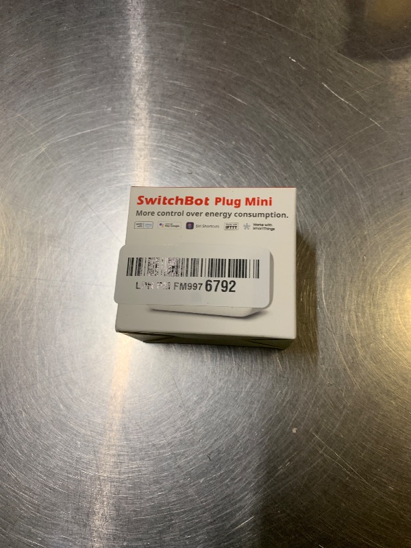 Photo 1 of ?2025 New? SwitchBot Smart Plug Mini 15A(1 Pack), Energy Monitor, Smart Home WiFi(2.4GHz) & Bluetooth Outlet, Compatible with Alexa & Google Home, APP Remote Control & Timer Function, No Hub Required