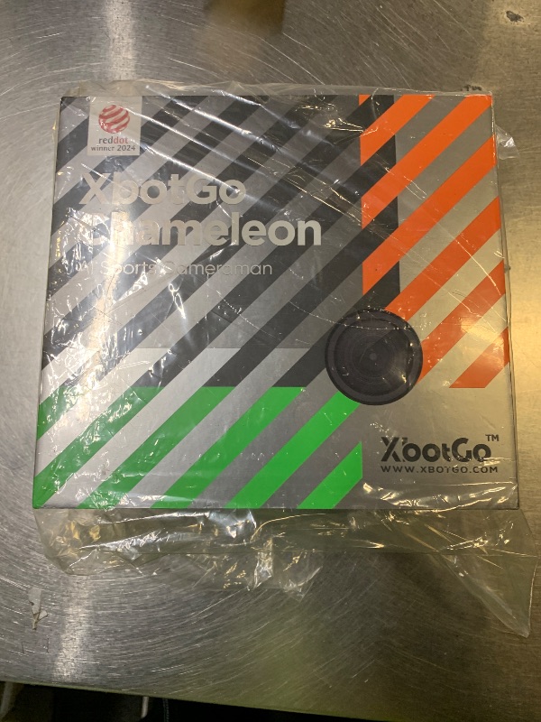 Photo 1 of XbotGo Chameleon AI Auto Sports Action Camera - 4K 60FPS Soccer Camera and Basketball Tracking Camera for Team Sports, Live Streaming, No Subscription, Works with iOS & Android (Lava Graphite)