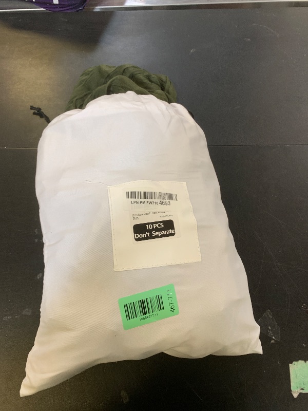 Photo 1 of 10 Pcs Hunter Green Cheesecloth Table Runner 10FT, Gauze Table Runner for Wedding Reception Sheer Bridal Shower Birthday Party Boho Table Decoration, Rustic Romantic Wedding Runner