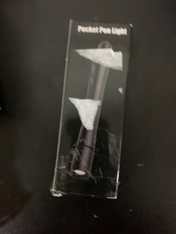 Photo 1 of UV Black Light Flashlight, Adjustable 395nm UV Pen Light, Mini Blacklight Flashlights with Clip, Waterproof Ultraviolet Pen Lights for Leak, Dog/Cat/Pet Urine, Scorpions, Dry Stain and Bed Bugs