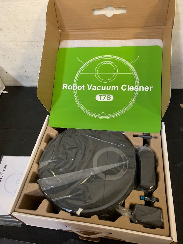 Photo 1 of UMMUND Robot Vacuum and Mop Combo, 2 in 1 Mopping Robotic Vacuum Cleaner with Schedule, Wi-Fi/App/Remote, Strong Suction, Self-Charging, Slim, Ideal for Hard Floor, Pet Hair, Low-Pile Carpet