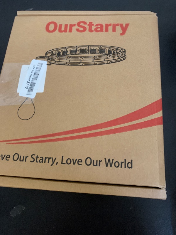 Photo 1 of OurStarry 34 Knots Weighted Workout Hoop Plus Size, Smart Waist Exercise Hoop for Adults Weight Loss (34Links Purple)