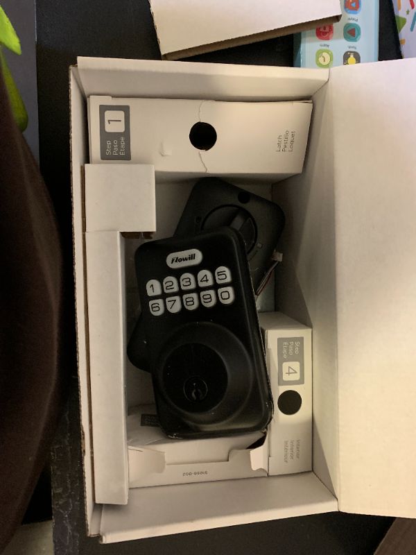 Photo 1 of Kwikset HomeConnect 620 Z-Wave Long Range Enabled Keypad Smart Lock Convenient Keyless Entry, Customizable User Codes, Ring Alarm Compatible, Hub Required, Sold Separately Matte Black Contemporary