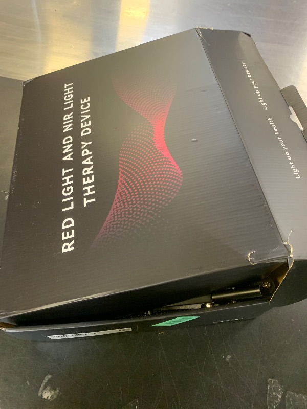 Photo 1 of Red Light Therapy for Face and Body, Red Infrared Light Therapy Lamp with Stand Led 660nm Red Light-Therapy& 850nm Infrared Light Device for Body