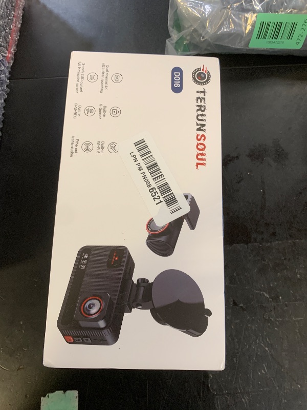 Photo 1 of TERUNSOUl 4K+4K Dash Cam Front and Rear, Free 128GB Card Included, 5.8GHz WiFi Dash Camera for Cars, Built-in GPS, G-Sensor, 170°Wide Angle, 3" IPS Screen, 24H Parking Mode, Support 512GB Max