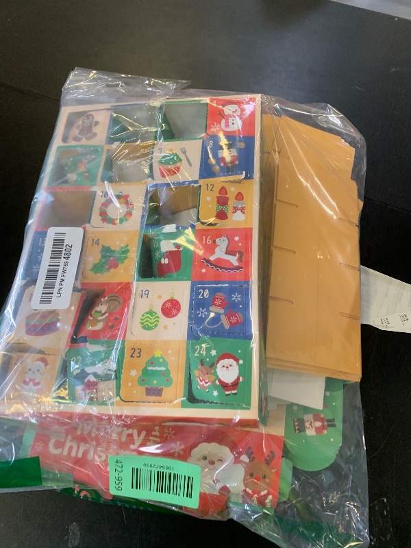 Photo 1 of Awleynz 5Pcs Empty 24 Days Advent Calendars to Fill, Advent Calendar Boxes Empty, Diy Paper Advent Calendar Box for Holiday Christmas Party Favors Candy Wrapping Boxes (24 Days)