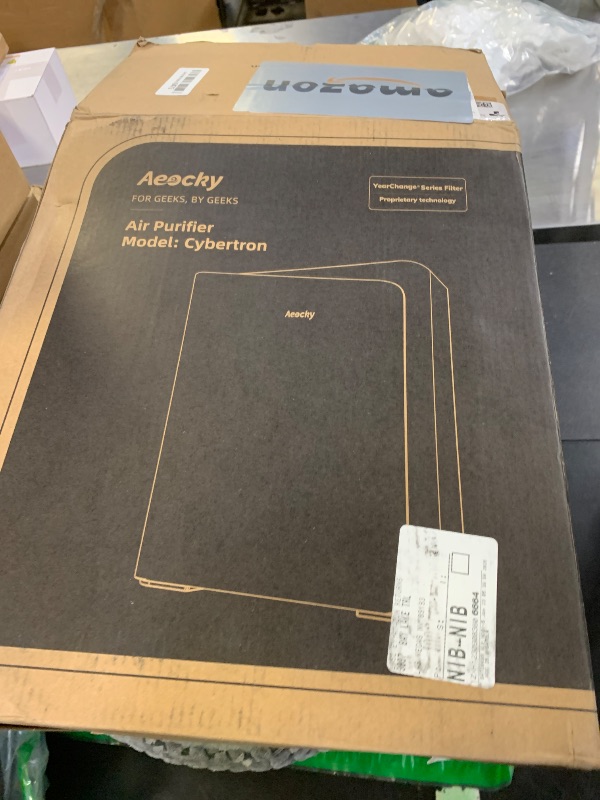 Photo 1 of 2300 ft² Air Purifiers with 240 CADR in Turbo Mode, AEOCKY Proprietary YearChange Filter, with Multi-Effect Filter, Washable Pre-Filter, Scent Capsule, Air Quality Monitor, for Home Large Room Pets