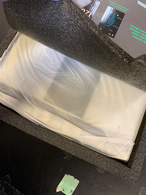 Photo 1 of Wyze Scale Ultra BodyScan Smart Scale with Handle – Wi-Fi & Bluetooth Body Composition Scale for Weight, BMI, Body Fat, Muscle Mass, and Segmental Measurement, White